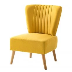 Mørteens Fauteuil Volos - Tissage à plat - Jaune