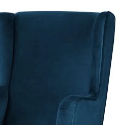 Jack & Alice Bergère Limeri - Velours Criada: Bleu marine - Sans repose-pieds -Pas Cher Fauteuils Magasin 1000127992 181129 13571600053 GALLERYIMAGES P000000001000127992