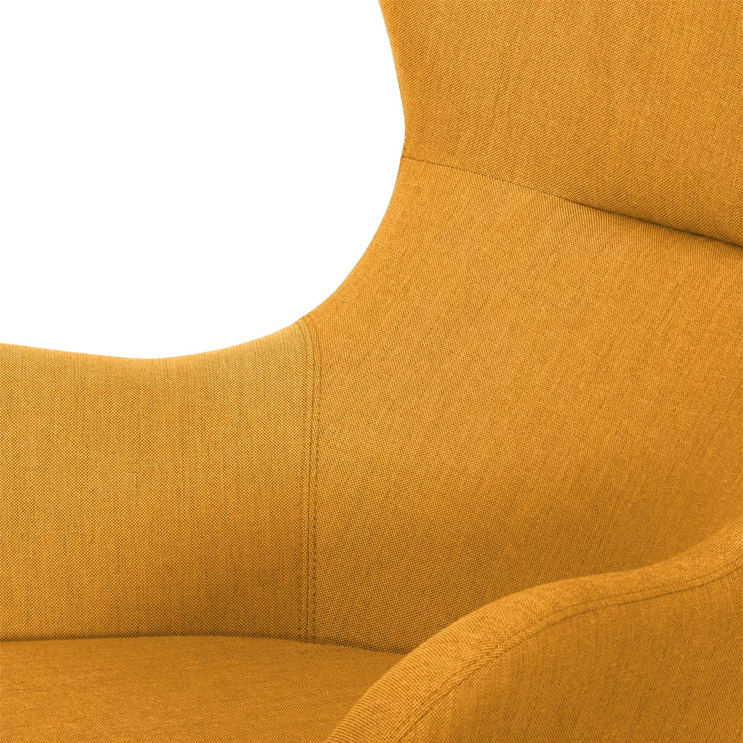 Mørteens Fauteuil Levan - matière structurée - Doré 8 Mørteens Fauteuil Levan - matière structurée - Doré – Image 6