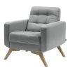 Norrwood Fauteuil Somoto - Gris clair -Pas Cher Fauteuils Magasin 1000128308 180809 14302925 IMAGE P000000001000128308