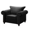 Jack & Alice Fauteuil Solita - Velours - Noir - Sans repose-pieds -Pas Cher Fauteuils Magasin 1000135642 181018 162943297 IMAGE P000000001000135642