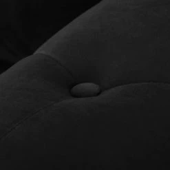 Jack & Alice Fauteuil Solita - Velours - Noir - Sans repose-pieds -Pas Cher Fauteuils Magasin 1000135642 181018 162943302 GALLERYIMAGES P000000001000135642