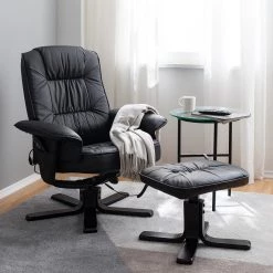 Loftscape Fauteuil de relaxation Wesburn II - Cuir véritable / Imitation cuir - Noir 29 Loftscape Fauteuil de relaxation Wesburn II - Cuir véritable / Imitation cuir - Noir -Pas Cher Fauteuils Magasin 1000139817 210430 12373200001 MOOD DETAILS P000000001000139817 mood