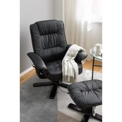 Loftscape Fauteuil de relaxation Wesburn II - Cuir véritable / Imitation cuir - Noir 30 Loftscape Fauteuil de relaxation Wesburn II - Cuir véritable / Imitation cuir - Noir -Pas Cher Fauteuils Magasin 1000139817 210430 12373400002 MOOD DETAILS P000000001000139817 mood