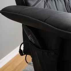 Loftscape Fauteuil de relaxation Wesburn II - Cuir véritable / Imitation cuir - Noir 36 Loftscape Fauteuil de relaxation Wesburn II - Cuir véritable / Imitation cuir - Noir -Pas Cher Fauteuils Magasin 1000139817 210430 12374700008 DETAILS P000000001000139817