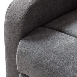 Loftscape Fauteuil de relaxation Grandhan - Microfibre - Gris -Pas Cher Fauteuils Magasin 1000139826 200731 14235600034 DETAILS P000000001000139826