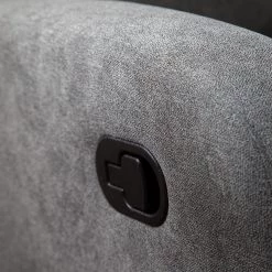 Loftscape Fauteuil de relaxation Grandhan - Microfibre - Gris -Pas Cher Fauteuils Magasin 1000139826 201120 13453600036 DETAILS P000000001000139826