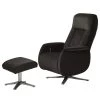 Loftscape Fauteuil de relaxation Allansford - Microfibre - Noir -Pas Cher Fauteuils Magasin 1000139828 201111 10410300013 IMAGE P000000001000139828