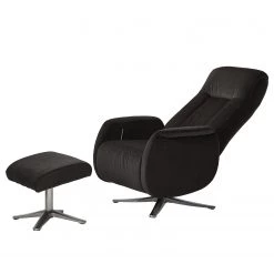 Loftscape Fauteuil de relaxation Allansford - Microfibre - Noir -Pas Cher Fauteuils Magasin 1000139828 201111 10410300014 DETAILS P000000001000139828