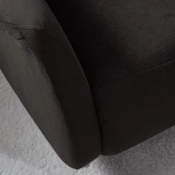 Loftscape Fauteuil de relaxation Allansford - Microfibre - Noir -Pas Cher Fauteuils Magasin 1000139828 201120 13460700045 DETAILS P000000001000139828