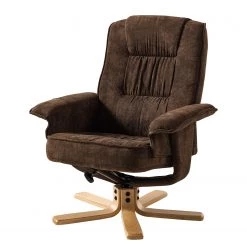 Loftscape Fauteuil de relaxation Wesburn I - Microfibre - Marron foncé -Pas Cher Fauteuils Magasin 1000139830 200731 14240500048 DETAILS P000000001000139830