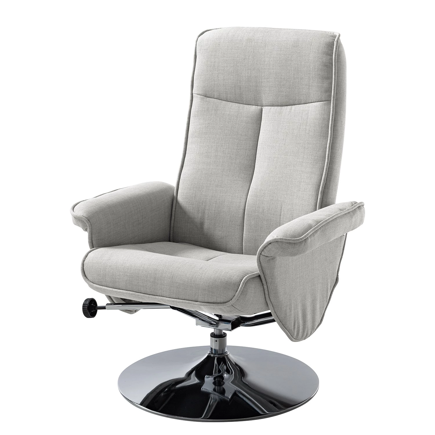 Loftscape Fauteuil de relaxation Selfors II - Tissage à plat - Gris clair 11 Loftscape Fauteuil de relaxation Selfors II - Tissage à plat - Gris clair – Image 9