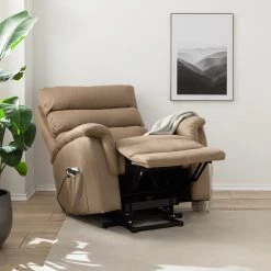 Loftscape Fauteuil TV Wees - Microfibre - Latte Machiato -Pas Cher Fauteuils Magasin 1000139833 200731 06144600010 MOOD DETAILS P000000001000139833 mood