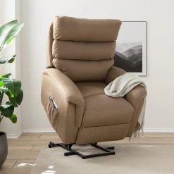 Loftscape Fauteuil TV Wees - Microfibre - Latte Machiato -Pas Cher Fauteuils Magasin 1000139833 200731 06144800011 MOOD DETAILS P000000001000139833 mood