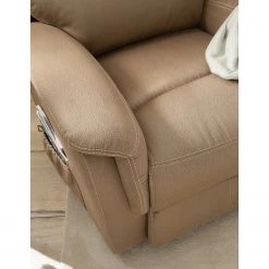 Loftscape Fauteuil TV Wees - Microfibre - Latte Machiato -Pas Cher Fauteuils Magasin 1000139833 200731 06145000015 DETAILS P000000001000139833