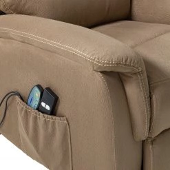 Loftscape Fauteuil TV Wees - Microfibre - Latte Machiato -Pas Cher Fauteuils Magasin 1000139833 201111 10410400038 DETAILS P000000001000139833