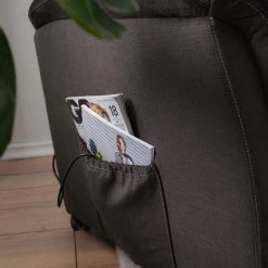 Loftscape Fauteuil TV Teneriffe - Microfibre - Marron bison 51 Loftscape Fauteuil TV Teneriffe - Microfibre - Marron bison -Pas Cher Fauteuils Magasin 1000139834 201120 13462600052 DETAILS P000000001000139834