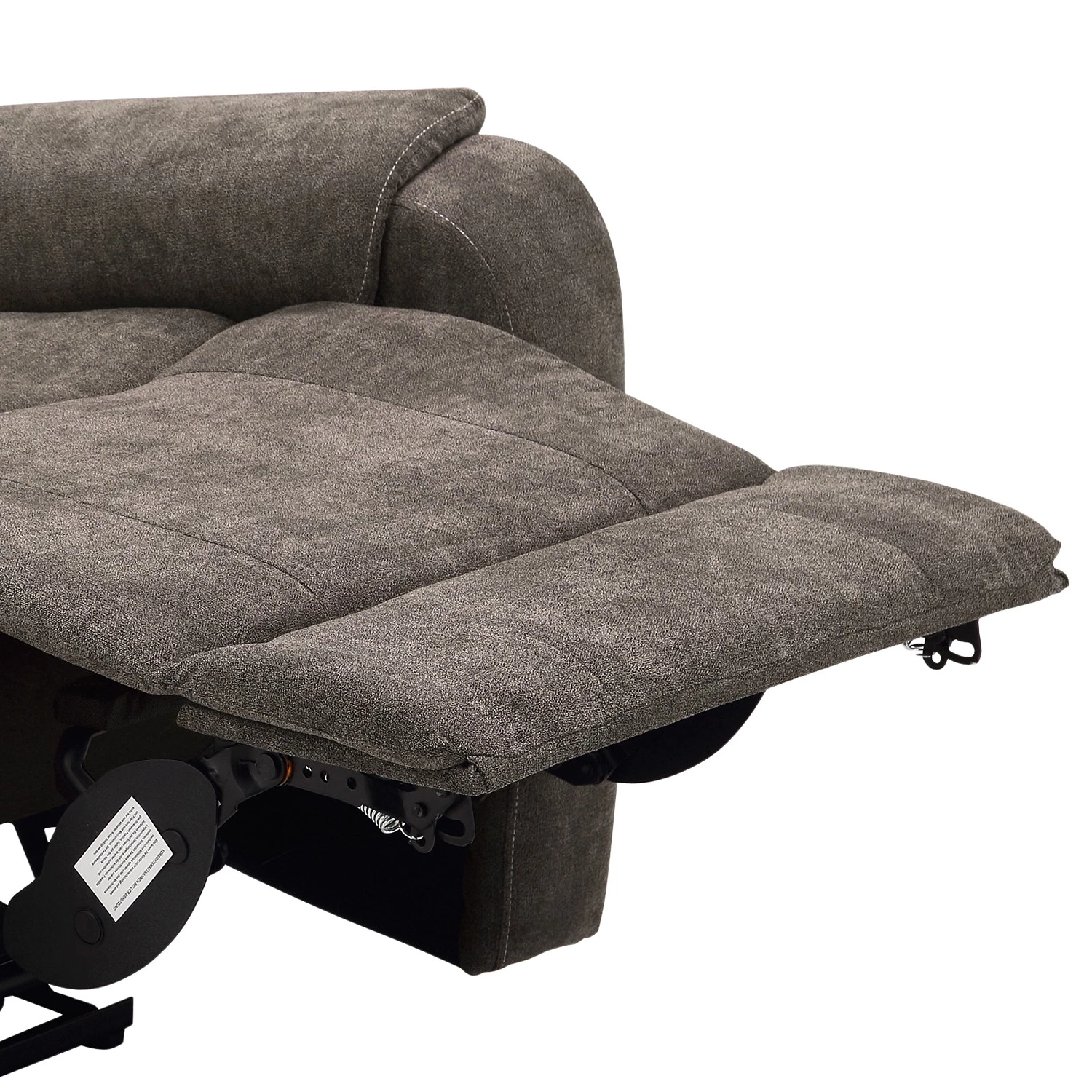 Loftscape Fauteuil TV Jumet - Microfibre - Gris foncé 8 Loftscape Fauteuil TV Jumet - Microfibre - Gris foncé – Image 6