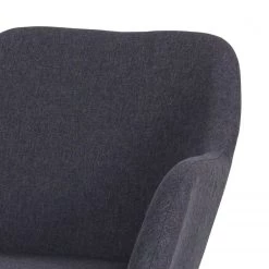 Tenzo Rocking chair Emma - Tissu / Chêne massif - Anthracite / Chêne -Pas Cher Fauteuils Magasin 1000144177 181116 14395610 GALLERYIMAGES P000000001000144177