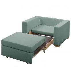 Maison Belfort Fauteuil convertible Latina XVII - Tissu - Gris menthe -Pas Cher Fauteuils Magasin 1000151742 190130 08053200192 GALLERYIMAGES P000000001000151742