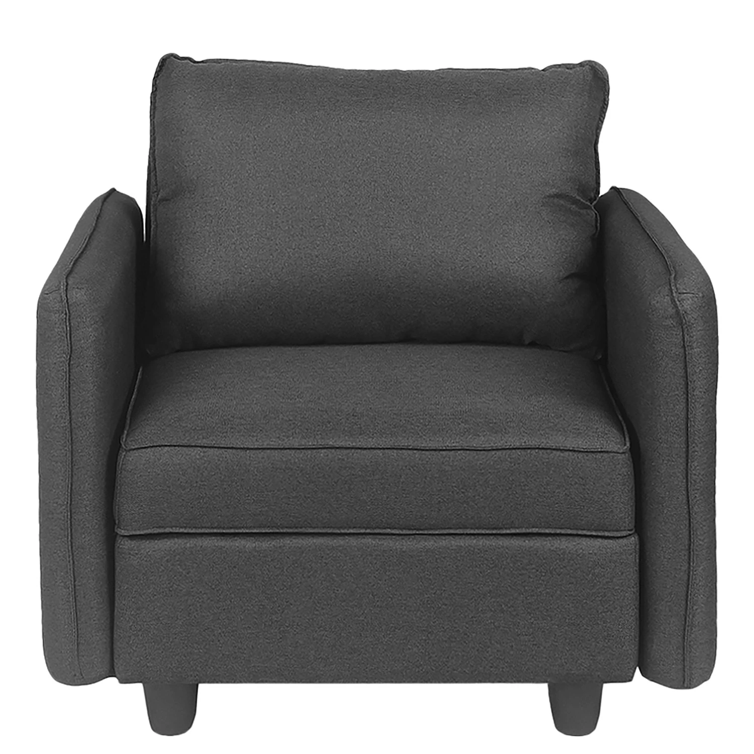 Fredriks Fauteuil Lavara I - Tissu - Gris foncé 4 Fredriks Fauteuil Lavara I - Tissu - Gris foncé – Image 2