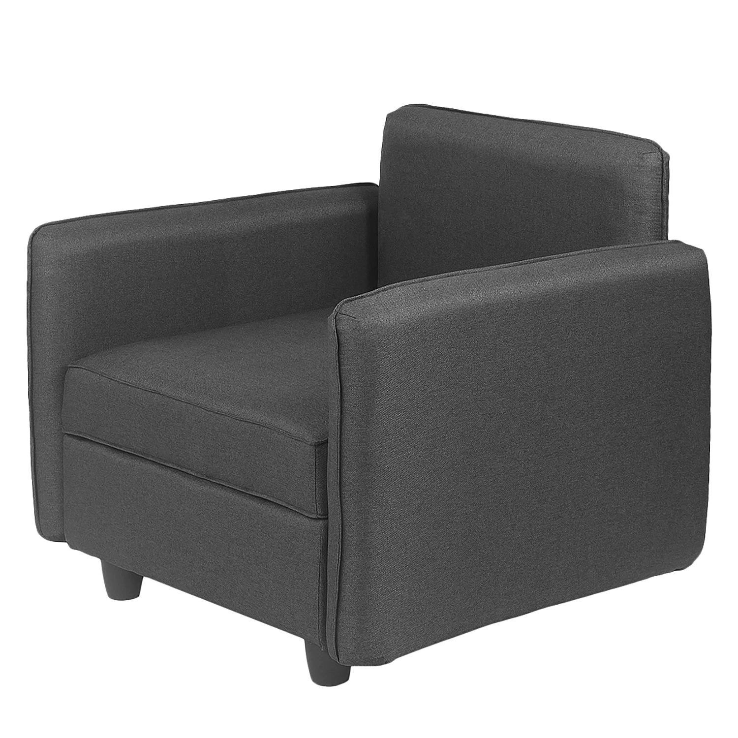 Fredriks Fauteuil Lavara I - Tissu - Gris foncé 8 Fredriks Fauteuil Lavara I - Tissu - Gris foncé – Image 6