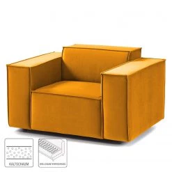 Fauteuil Kinx II - Velours - Velours Shyla: Jaune moutarde -Pas Cher Fauteuils Magasin 1000155589 210323 15113500193 DETAILS P000000001000155589
