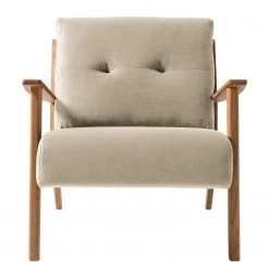 Studio Copenhagen Fauteuil TIMON - Velours Shyla: Beige -Pas Cher Fauteuils Magasin 1000156472 190305 16352200191 GALLERYIMAGES P000000001000156472