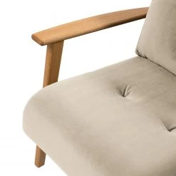 Studio Copenhagen Fauteuil TIMON - Velours Shyla: Beige -Pas Cher Fauteuils Magasin 1000156472 190305 16352300196 GALLERYIMAGES P000000001000156472