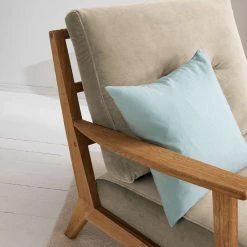 Studio Copenhagen Fauteuil TIMON - Velours Shyla: Beige -Pas Cher Fauteuils Magasin 1000156472 190516 09281900088 GALLERYIMAGES P000000001000156472