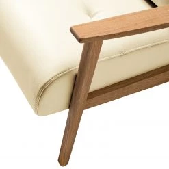 Studio Copenhagen Fauteuil TIMON - Cuir véritable Neka : Crème -Pas Cher Fauteuils Magasin 1000156474 190305 16352800216 GALLERYIMAGES P000000001000156474