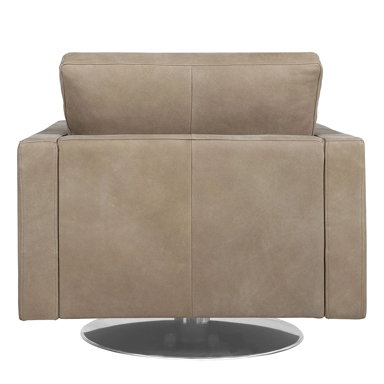 Fredriks Fauteuil pivotant Portobello IV - Cuir - Cuir véritable Custo : Gris clair 6 Fredriks Fauteuil pivotant Portobello IV - Cuir - Cuir véritable Custo : Gris clair – Image 4