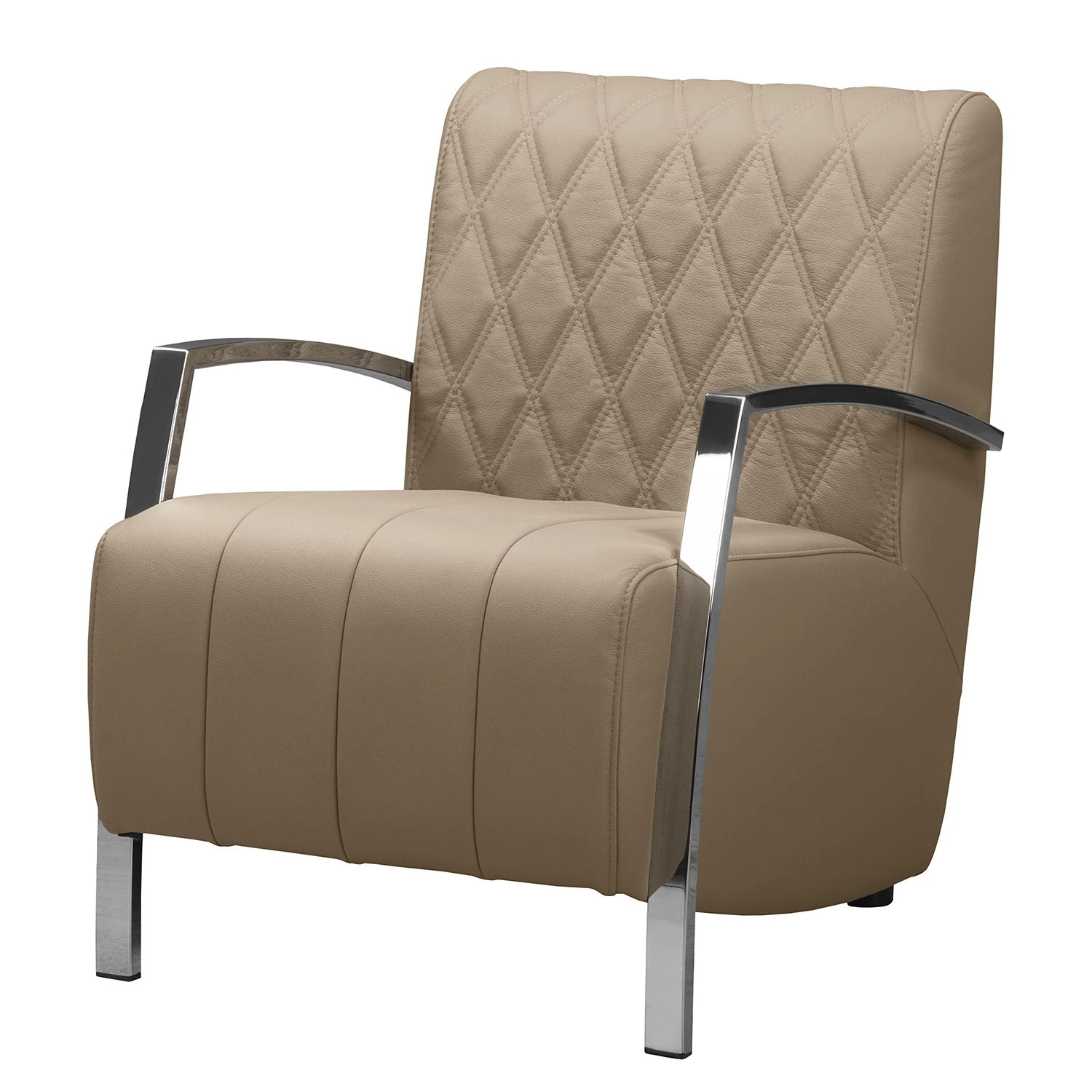 Loftscape Fauteuil Richlands I - Cuir véritable - Taupe 3 Loftscape Fauteuil Richlands I - Cuir véritable - Taupe