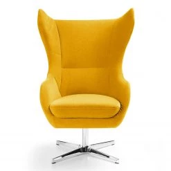 Loftscape Fauteuil Crawley - Microfibre - Jaune moutarde -Pas Cher Fauteuils Magasin 1000157338 190320 11533300010 GALLERYIMAGES P000000001000157338