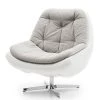 Loftscape Fauteuil Roxana - Imitation cuir / Tissu - Blanc gris 2 Loftscape Fauteuil Roxana - Imitation cuir / Tissu - Blanc gris -Pas Cher Fauteuils Magasin 1000157339 190320 11533300013 IMAGE P000000001000157339
