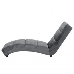 Jack & Alice Chaise relax Seaham - Velours - Gris foncé -Pas Cher Fauteuils Magasin 1000159503 190320 12030500094 GALLERYIMAGES P000000001000159503