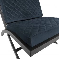 Ars manufacti Fauteuil Bourke I - Aspect cuir vieilli - Bleu foncé -Pas Cher Fauteuils Magasin 1000164183 190522 16033700150 GALLERYIMAGES P000000001000164183
