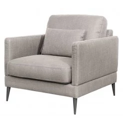 Mørteens Fauteuil Schore - Tissu - Gris clair