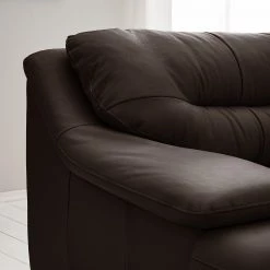 Fredriks Fauteuil Lutz II - Cuir véritable - Marron foncé -Pas Cher Fauteuils Magasin 1000167391 210323 15222901527 DETAILS P000000001000167391