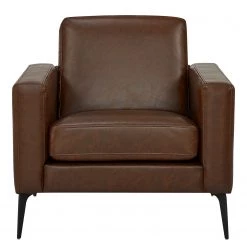 Ars manufacti Fauteuil Crove - Imitation cuir - Marron -Pas Cher Fauteuils Magasin 1000174662 191122 17304800035 DETAILS P000000001000174662