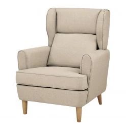 Maison Belfort Fauteuil bergère Boddin I - Tissu - Cappuccino