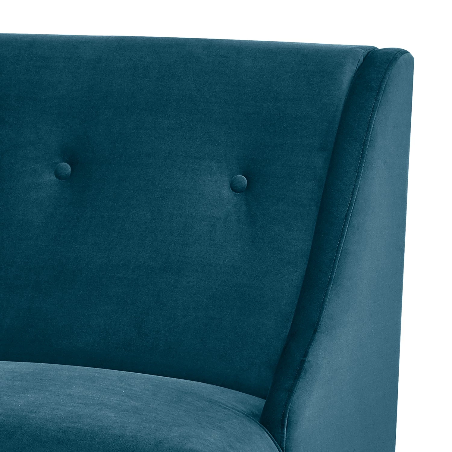 Mørteens Fauteuil Buxin I - Velours - Bleu foncé 9 Mørteens Fauteuil Buxin I - Velours - Bleu foncé – Image 7