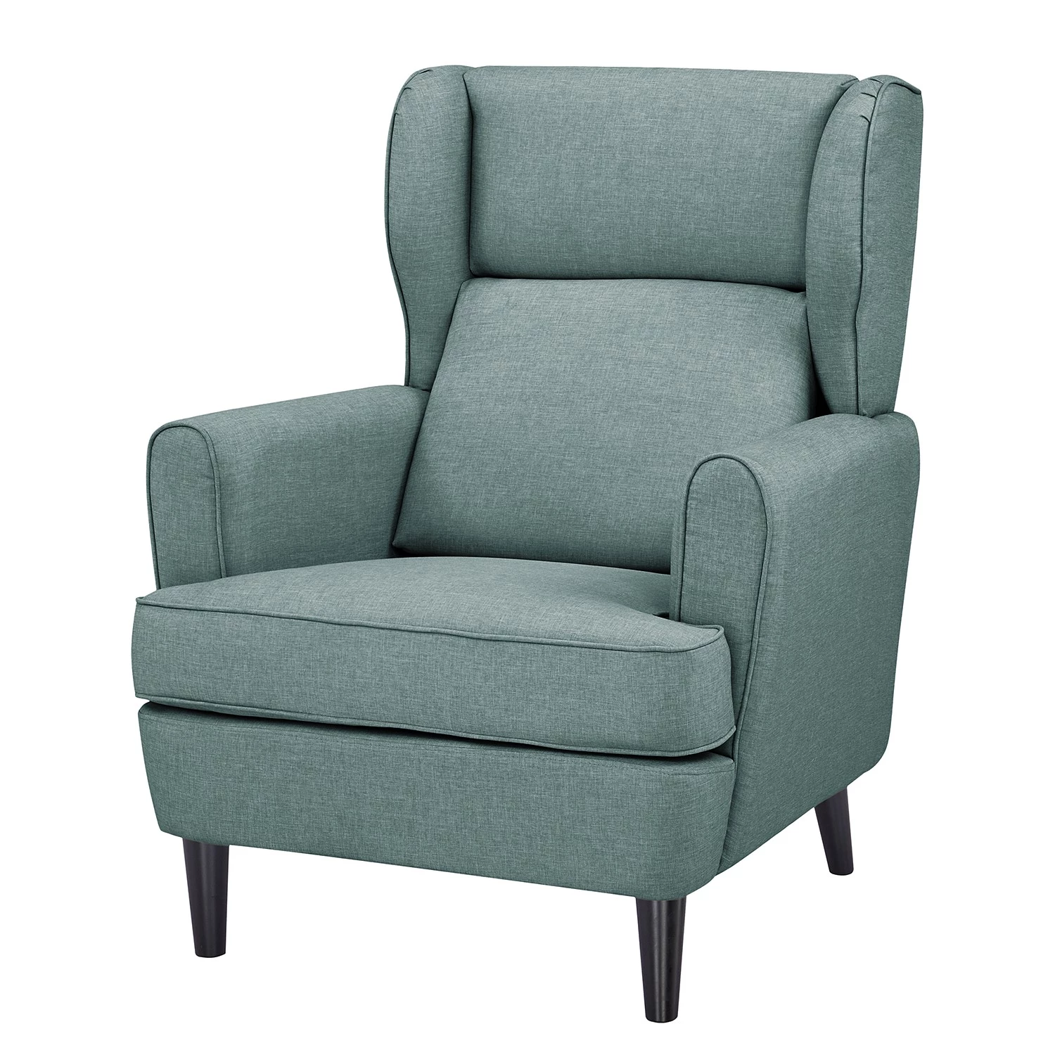 Maison Belfort Fauteuil bergère Boddin I - Tissu - Bleu-gris 3 Maison Belfort Fauteuil bergère Boddin I - Tissu - Bleu-gris