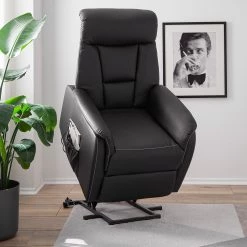 Modoform Fauteuil relax Matheu - Imitation cuir -Pas Cher Fauteuils Magasin 1000176586 201120 13472800075 MOOD DETAILS P000000001000176586 mood