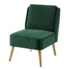 Mørteens Fauteuil Papicu - Velours - Vert foncé -Pas Cher Fauteuils Magasin 1000176649 201026 16351000001 IMAGE P000000001000176649