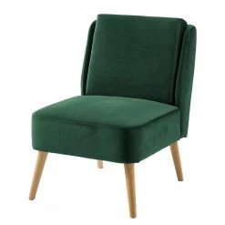 Mørteens Fauteuil Papicu - Velours - Vert foncé