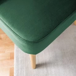 Mørteens Fauteuil Papicu - Velours - Vert foncé -Pas Cher Fauteuils Magasin 1000176649 210401 16112000006 DETAILS P000000001000176649