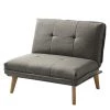 Fredriks Fauteuil convertible Tibagi - Tissu - Gris -Pas Cher Fauteuils Magasin 1000176653 200318 16102400058 IMAGE P000000001000176653