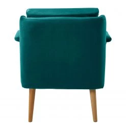 Mørteens Fauteuil Karnup - Velours - Bleu pétrole -Pas Cher Fauteuils Magasin 1000176657 201026 16352200021 DETAILS P000000001000176657
