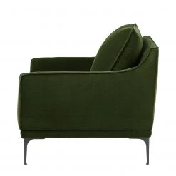 Studio Copenhagen Fauteuil Pouch - Velours - Vert foncé -Pas Cher Fauteuils Magasin 1000179430 200207 10241700023 DETAILS P000000001000179430